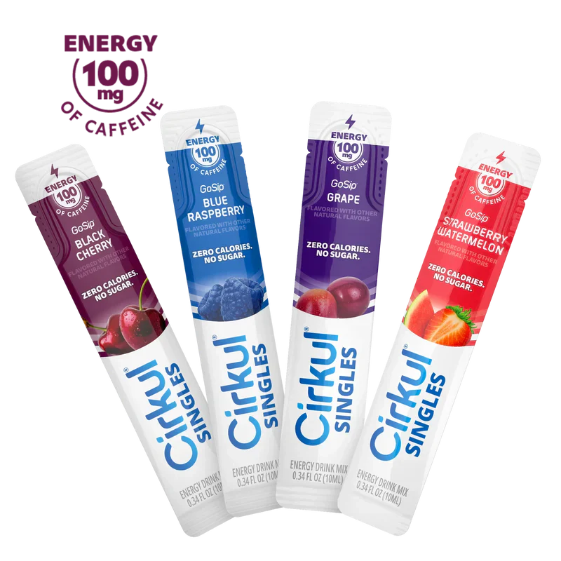 Refreshing Electrolyte 16-Pack Singles GoSip Bundle H74N - Vitamin-Infused Natural Refreshing Flavor Core - Default Title