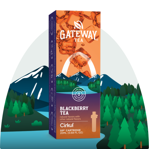Refreshing Electrolyte Gateway Blackberry Tea BDE1 - Electrolyte Hydration Enhanced Taste Cartridges - Default Title
