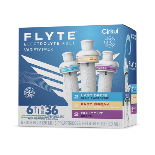 Zero-Calorie Flyte 6-Pack Variety Pack MMZB - Sugar-Free Fruit Flavor Cartridge Refill - Default Title
