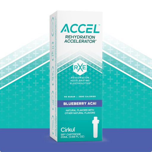 Zero-Calorie Accel Blueberry Acai YMRJ - Electrolyte Hydration Enhanced Taste Cartridges - Default Title