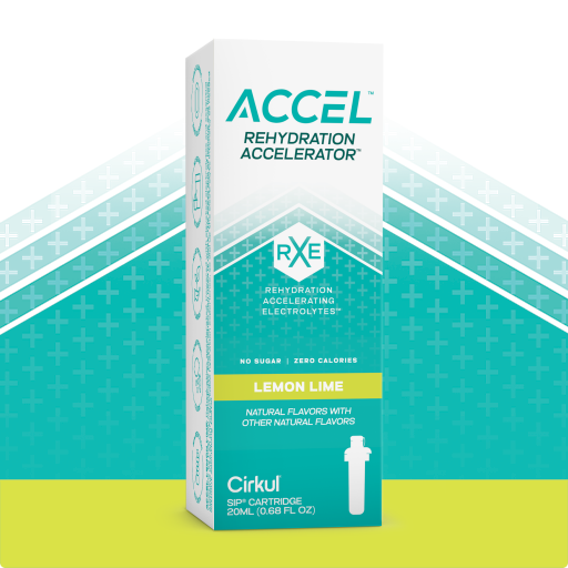 Natural Fruit Flavored Accel Lemon Lime Z4JG - Electrolyte Hydration Enhanced Taste Cartridges - Default Title