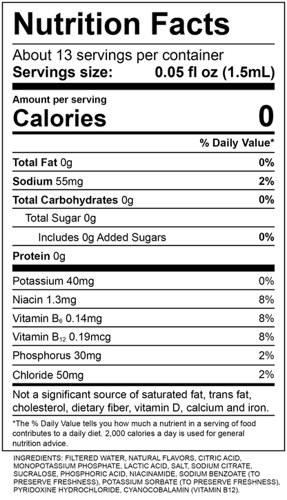 Refreshing Electrolyte FitSip Grape Berry Blast DPFR - Electrolyte Hydration Enhanced Taste Cartridges Detail