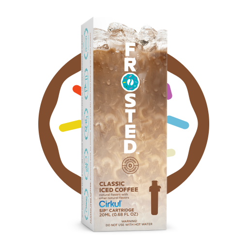 Vitamin-Infused Frosted Classic Iced Coffee Q1R3 - Electrolyte Hydration Enhanced Taste Cartridges - Default Title
