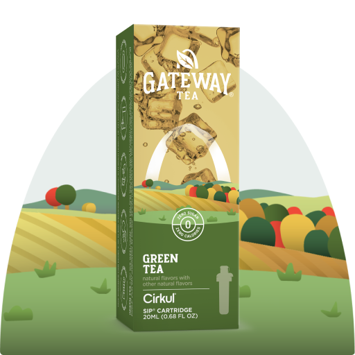 Sugar-Free Gateway Green Tea P45Z - Sugar-Free Fruit Flavor Cartridge Refill - Default Title