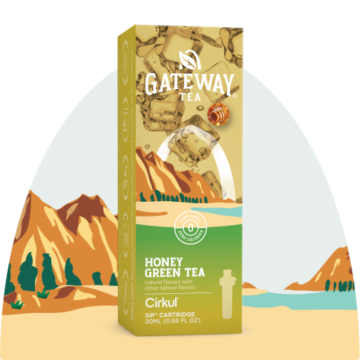 Refreshing Electrolyte Gateway Honey Green Tea D1OV - Electrolyte Hydration Enhanced Taste Cartridges - Default Title