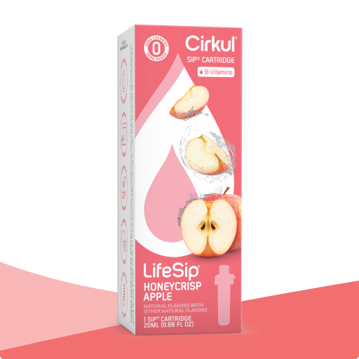 Vitamin-Infused LifeSip Honeycrisp Apple QUWH - Zero-Calorie Multi-Flavor Sip Pods for Water Bottle - Default Title