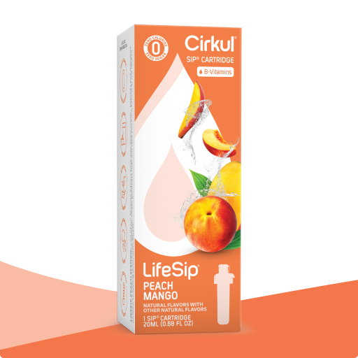 Natural Fruit Flavored LifeSip Peach Mango RH3C - Vitamin-Infused Natural Refreshing Flavor Core - Default Title