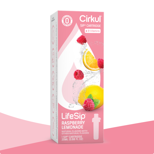 Zero-Calorie LifeSip Raspberry Lemonade OTKN - Sugar-Free Fruit Flavor Cartridge Refill - Default Title