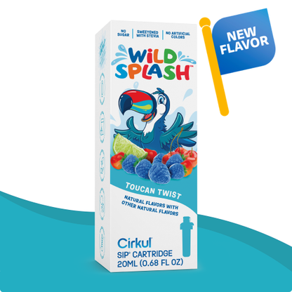 Vitamin-Infused Wild Splash Toucan Twist PF3X - Electrolyte Hydration Enhanced Taste Cartridges - Default Title